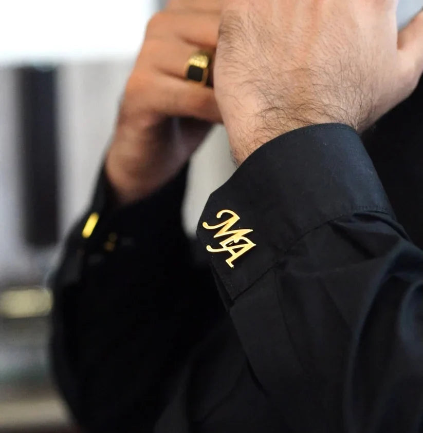 Two Alphabet Cufflinks