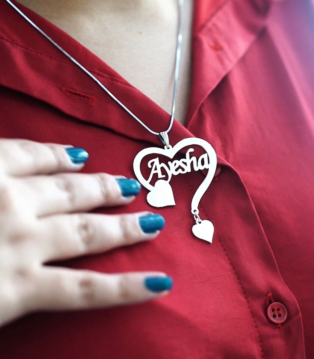 Customized Heartshape Necklace