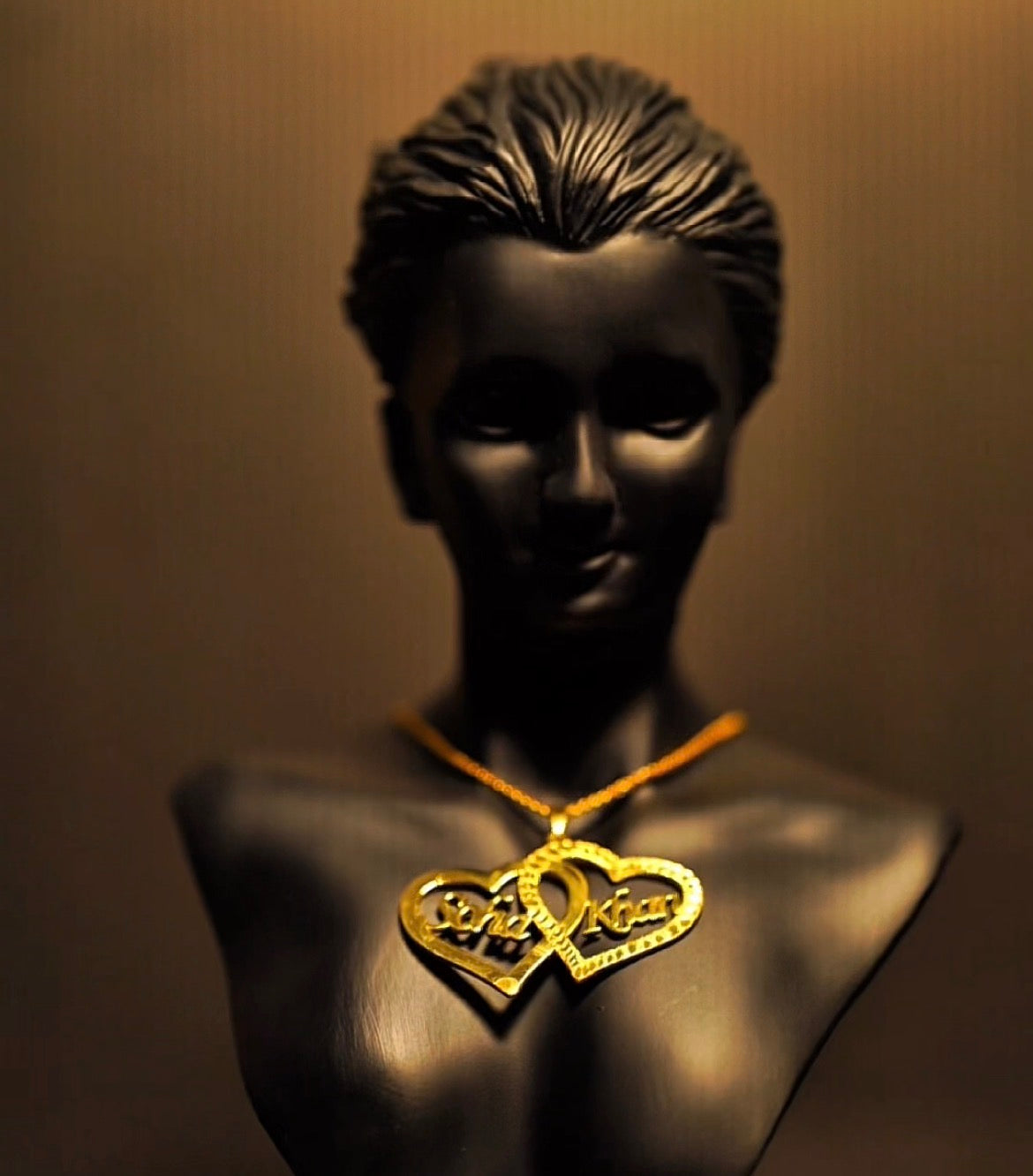 Double Heart Customized Necklace | 2026 Latest Design